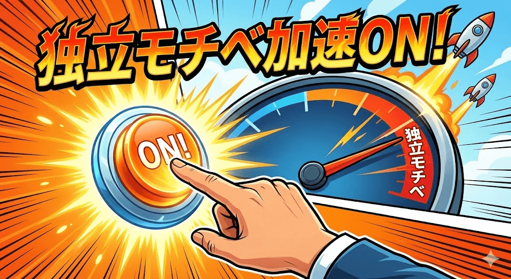 独立モチベージョンON!